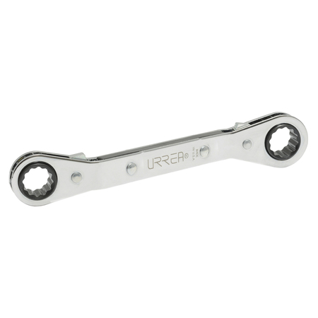 URREA 12-Pt and 6 pt offset ratcheting box-end wrench, 1/4X5/16". 1181